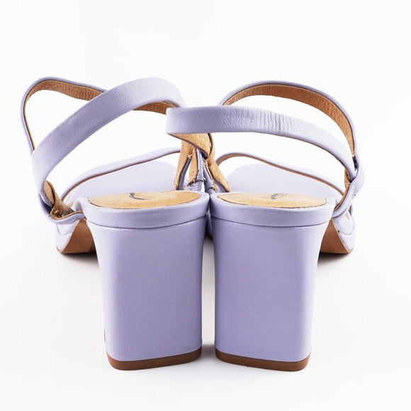 New MADEWELL Size 10.5 The Cherelle Slingback Heeled Sandal in Distant Peri - Picture 7 of 8